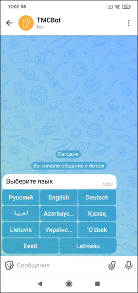 Файл:Выбор языка клиентский макс-бот.png