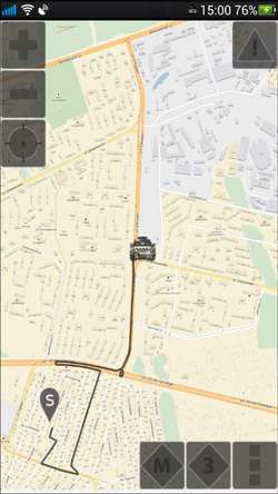 Проложить маршрут до места подачи на карте в TMDriver для Android.png